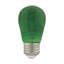 1 Watt Green LED Bulb