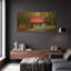 «U.F.D.» Par Eric Joyner, art mural en métal doré, 24 po x 12 po-670796257