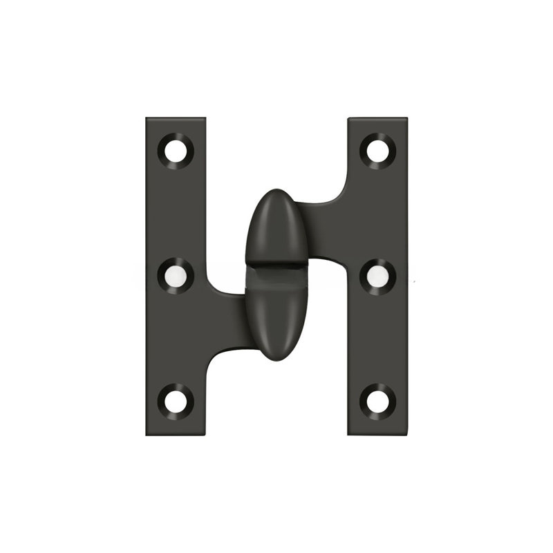 Hinge, Polished Chrome, Left Hand