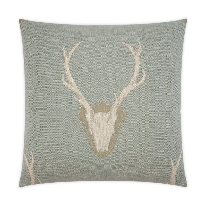 Uncle Buck Throw Pillow, Cloud, 24"H x 24"W
