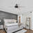 Britnay 70" Aluminum 6-Blade Large Windmill Ceiling Fan without Light