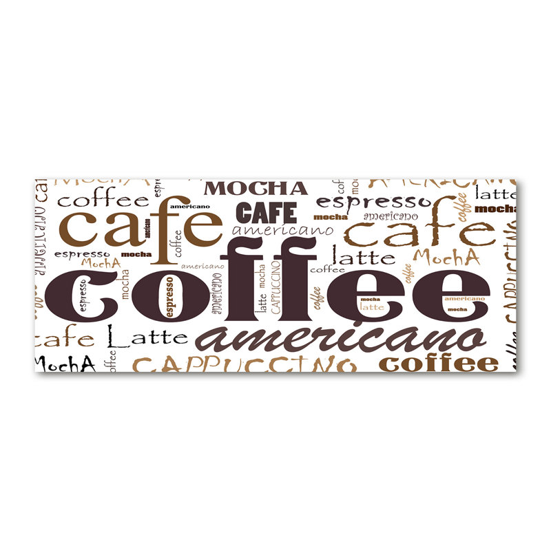 Coffee - No Frame Print on Canvas