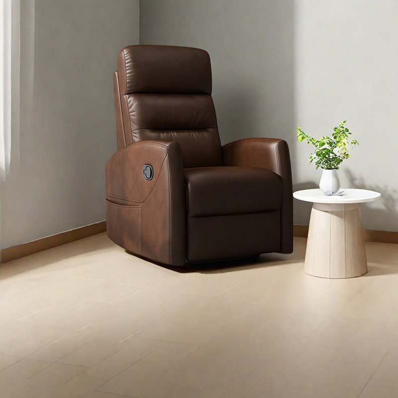 Ergonomic sponge comfortable recliner, Coffee