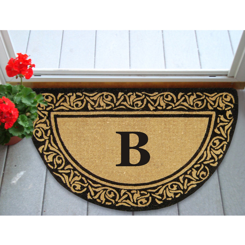 Tapis d'entrée antidérapant 36 po L x 22 po, B