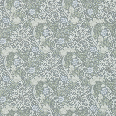 Morris Seaweed 10.05m x 52cm Matte Wallpaper Roll
