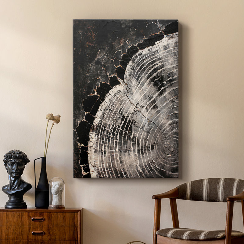 ABSTRACT Series CC III - Gallery Cavas sur mesure, H 60 po x l 40 po