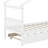 Annais Wooden House Bed with Trundle-958705453-958705454
