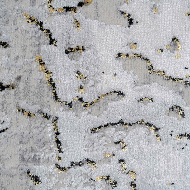 Claysville Abstract Area Rug, Rectangle 80 x 150cm