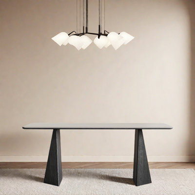 Minimalist Slab Dining Table.