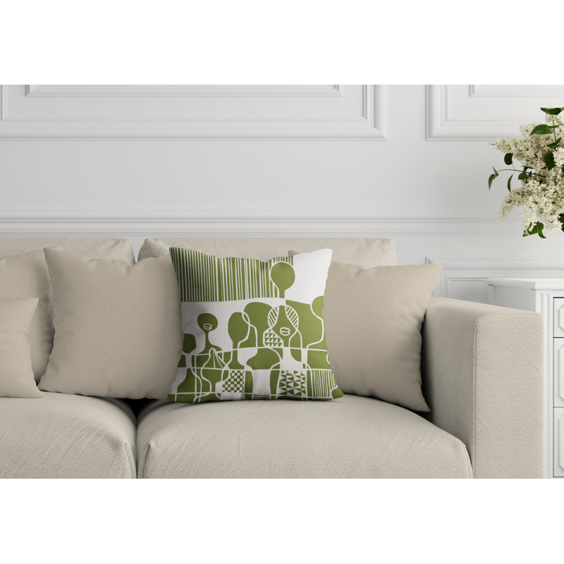 Housse de coussin et insert Ori Oudtoor, L 19 po x H 19 po, Mousse