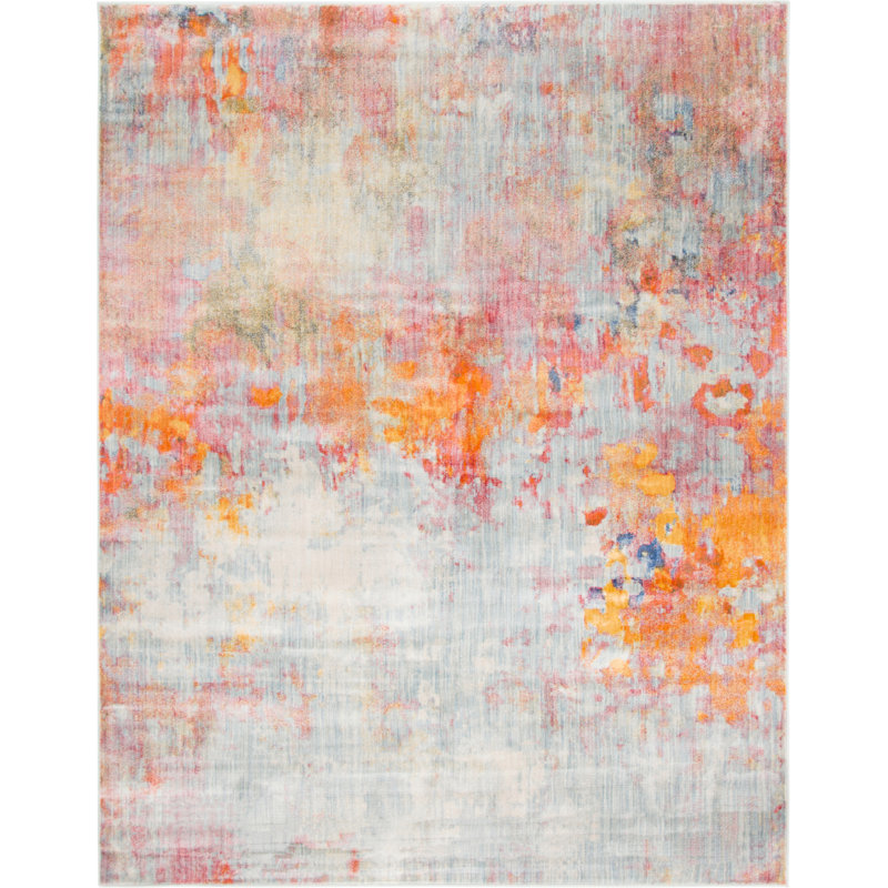 Frodsham Abstract Indoor Rug, Rectangle 8' x 10'