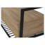 Banc de rangement de 42 pouces pour hall d'entrée rectangulaire avec couvercle rabattable et range-chaussures