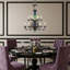 Noir 12-Light Chandelier