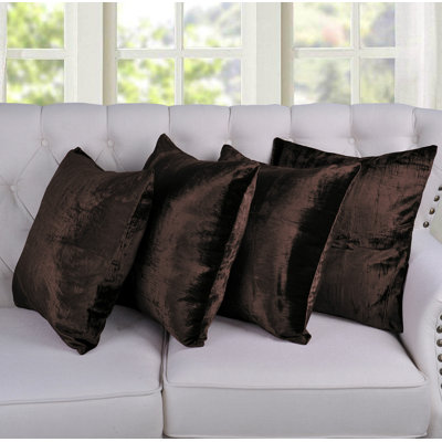 Floral Square Cushion Cover