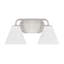 Éclairage pour meuble-lavabo de salle de bain 2 lumières Falbo en nickel satiné-1340019412-1323807824-1323807828
