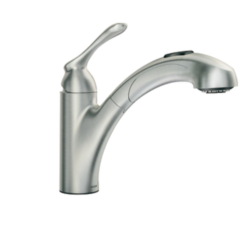 Banbury Single Handle Kitchen Faucet, Spot Resistant Stainless Steel