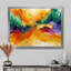Danse chromatique de l'encre de marbre subtile I - Abstrait moderne, autre art mural-2059834424-2059834428-2059834418