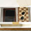 Table de chevet en bois manufacturé Crossville