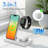 Wireless Charger iPhone Charging Station: 3 in 1 Charger Stand Multiple Devices for Apple - iPhone 17 16 15 14 Pro Max 13 12 11 - Watch 10 9 8 7 6 5 4 3 2 SE and Ultra Series - Airpods 4 3 2 Pro-1543773988