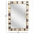 Masala Brass, Bone, And Resin Rectangle Wall Mirror