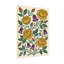 Plantes et fleurs Roses jaunes Clochettes mauves Feuilles vertes-1348175887