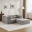 Canapé 78,74 po 2 places avec repose-pieds-100187079