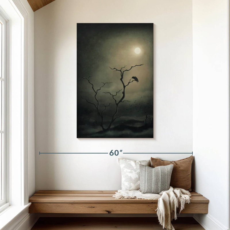 Hitzel Creepy Tree, 45" H x 30" W