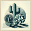 Reproduction d'art encadrée, "Succulents in Angled Vases" par Crawfordsville Wood-1663993315