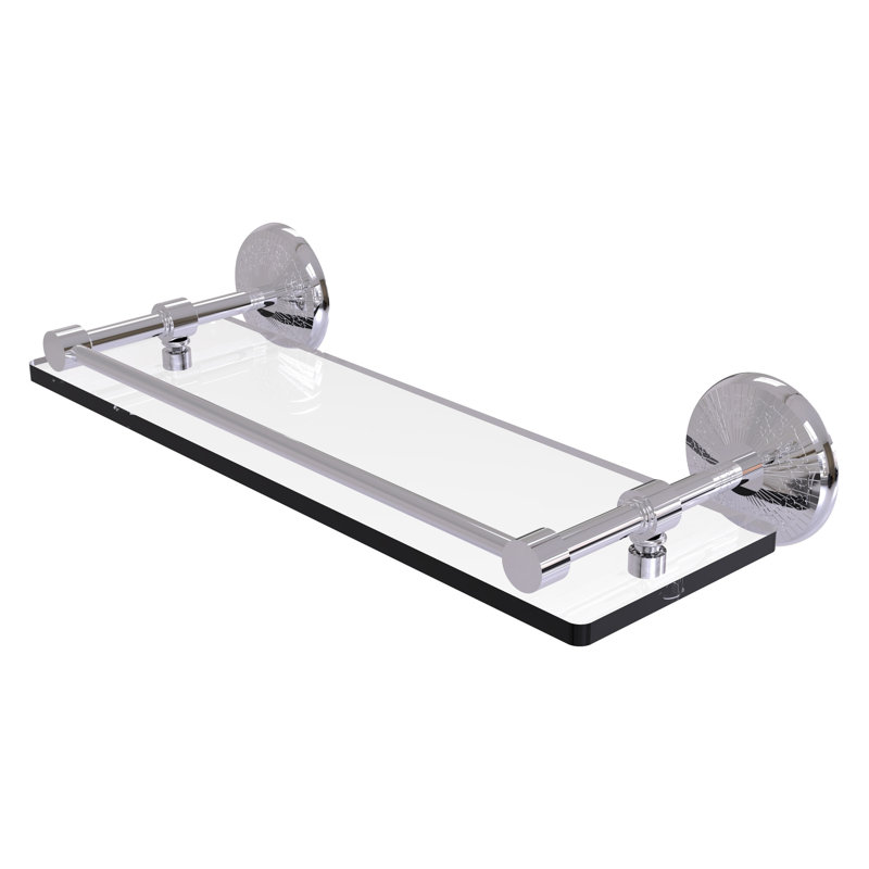 Tilney Bracket Shelf, Polished Chrome