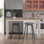 Counter Stool with Metal Frame