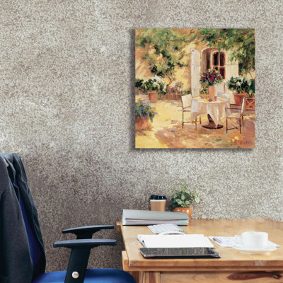 «Country Villa» par Allayn Stevens, art mural sur toile
