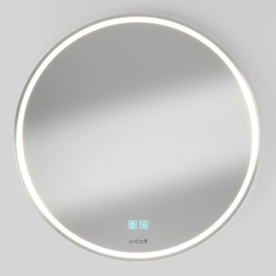 Aluminum Round Mirror