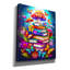 «Epic Graffiti», livres par Dean Russo, art mural sur toile, 20 po x 24 po-1320290433