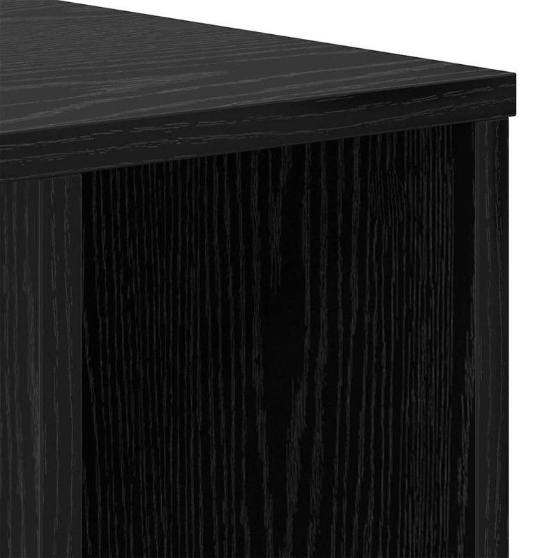 End Table, Black Oak