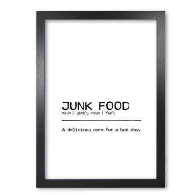 Junk Food Delicious - Print