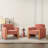 Modern Minimalist Upholstered Accent Armchair-473084495
