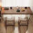 Walnut Rectangular Solid Wood desks-107282459