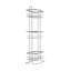 Metal 3 Compartment Freestanding Storage Basket