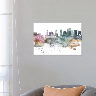 Philadelphia Pastel Skylines