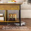 Table basse extensible avec plateau relevable Modern