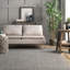 Tapis gris / brun en jute / coton tissé à plat à la main Frankllin-1626517486