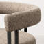 24" Upholstered Tweed Solid Back Counter Stool-1833090547