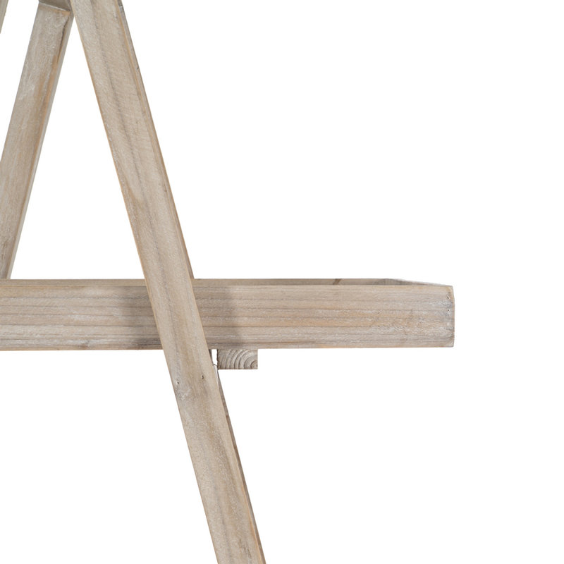 Dacey 120cm W Solid Wood Shelving Unit