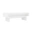 Table basse de 47 po en blanc Ella-1271043021