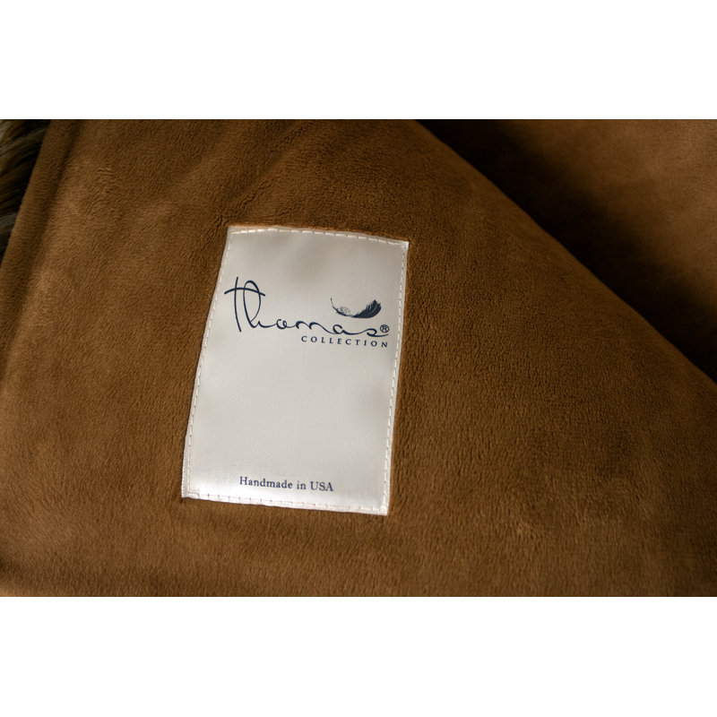 Jeté en fausse fourrure Thomas Collection®, L 58 po x L 60 po