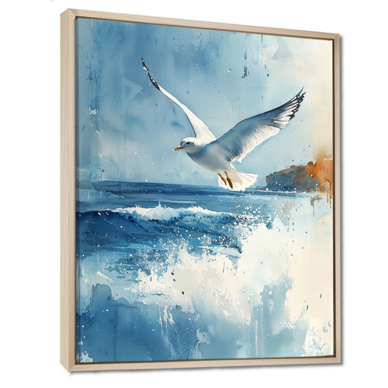 Audraya - Animals Wall Art Prints, H 20 po x l 12 po, Impression encadrée flottante, Crème, crème