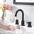 Widespread 2-handle Bathroom Faucet with Drain Assembly-70781162