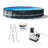 Intex Round Frame Set Pool 48 H x 240 W x 240 L , with Pump Included