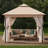 LAUSAINT HOME Outdoor Patio Gazebo 10'x10'-101335339