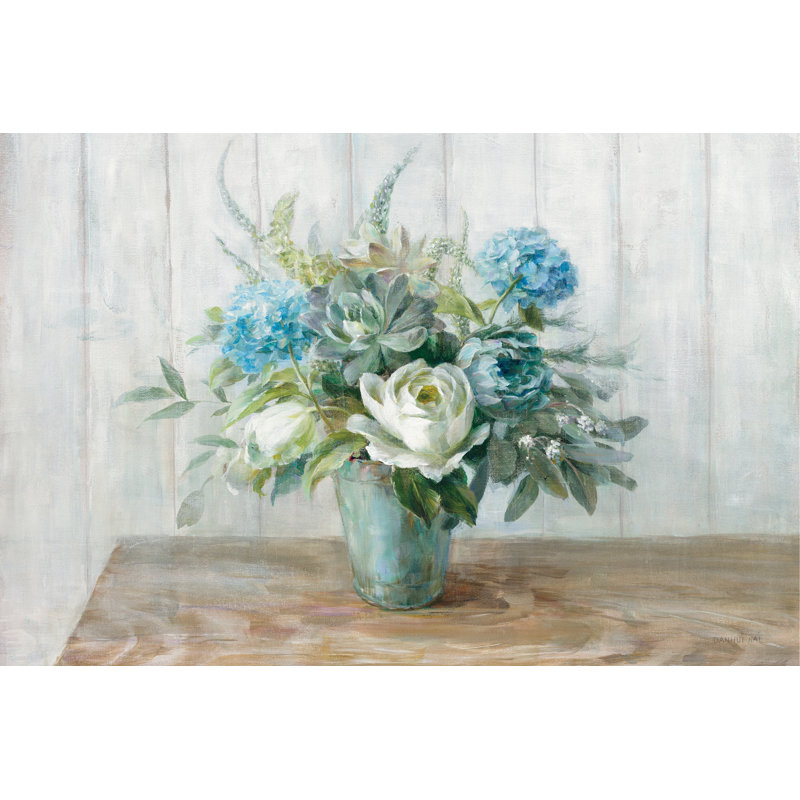 «Natural Elegance» par Danhui Nai, reproduction d'art sur toile tendue, H 20 po x l 20 po